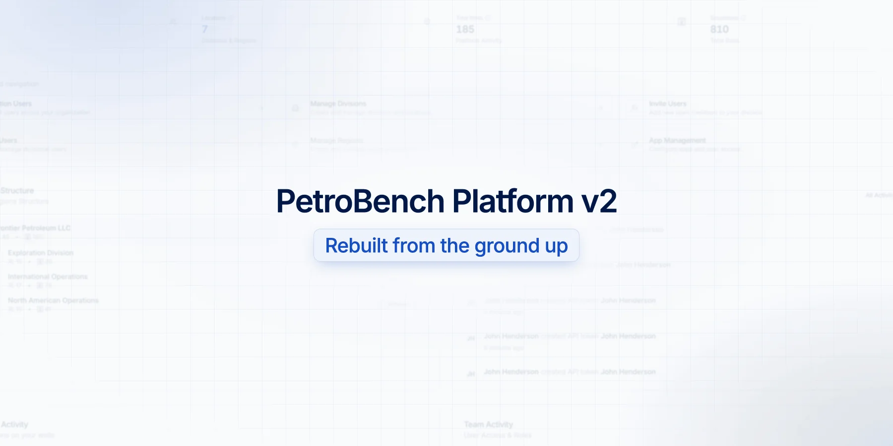 PetroBench Platform v2