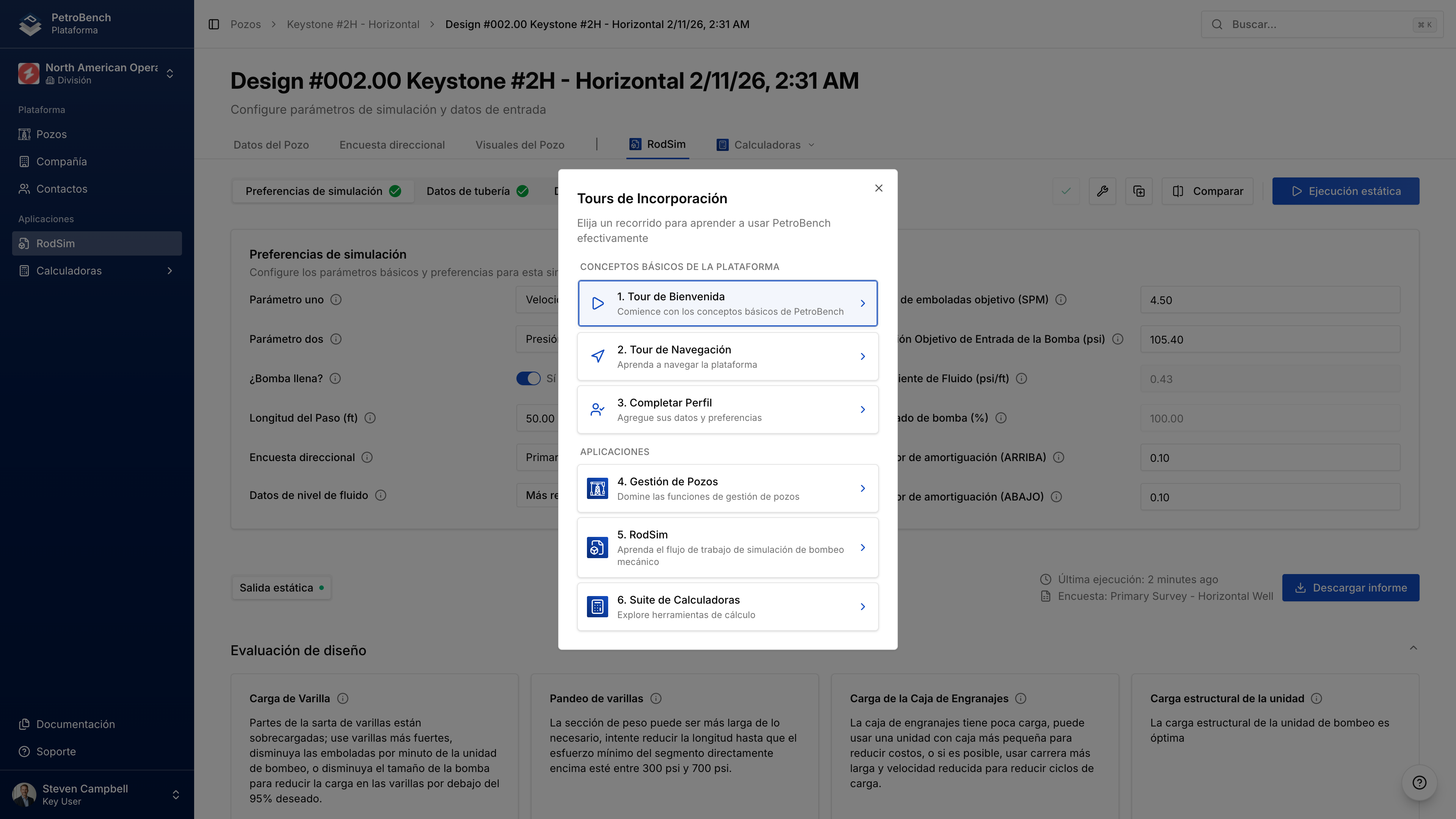 Tours de incorporacion